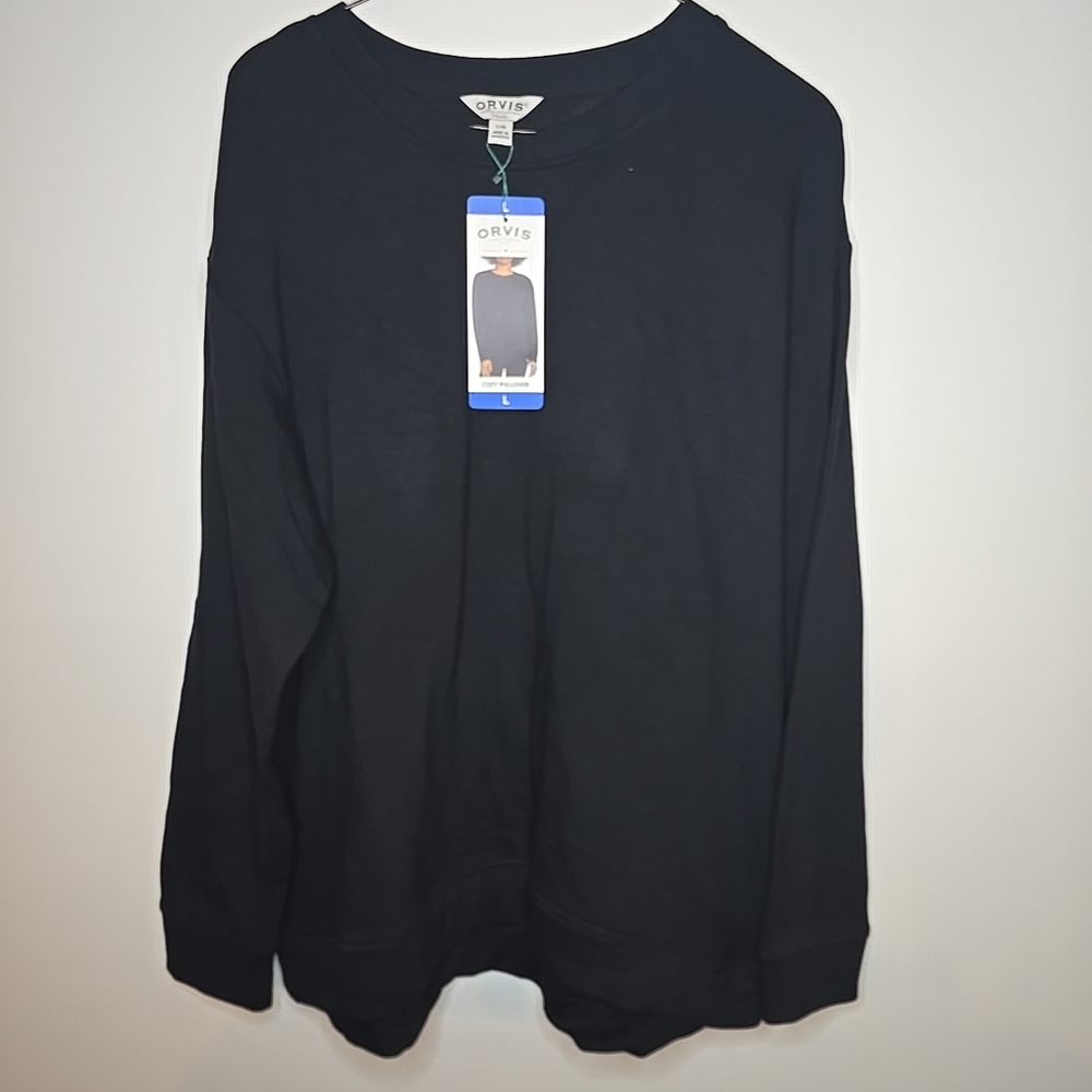 Orvis Men's Black Shirt